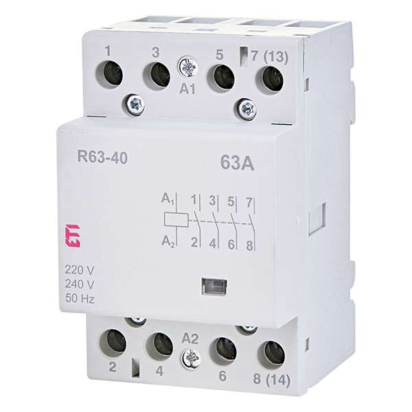 Contactor trifazic ETI R63-40 230V