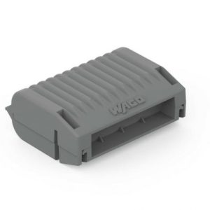 Gelbox 207-1332 pentru cabluri derivaţie cu gel, conectori de max. 4 mm²; fără conectori pentru cutia de joncţiune; Mărimea 2-gri