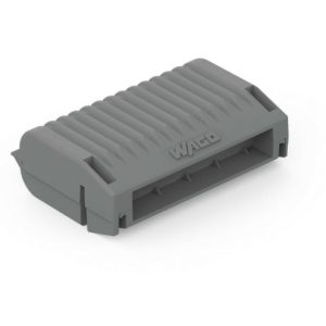 Gelbox 207-1333 pentru cabluri derivaţie cu gel, conectori de max. 4 mm; fără conectori pentru cutia de joncţiune; Mărimea 3 gri