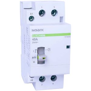 Contactor modular cu control manual 63A Noark Ex9CH63M