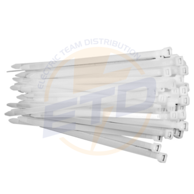 BRIDE ALBE PLASTIC 100X2,5MM ( SET100 BUC ) BRIDE ALBE PLASTIC 100X2,5MM ( SET100 BUC )