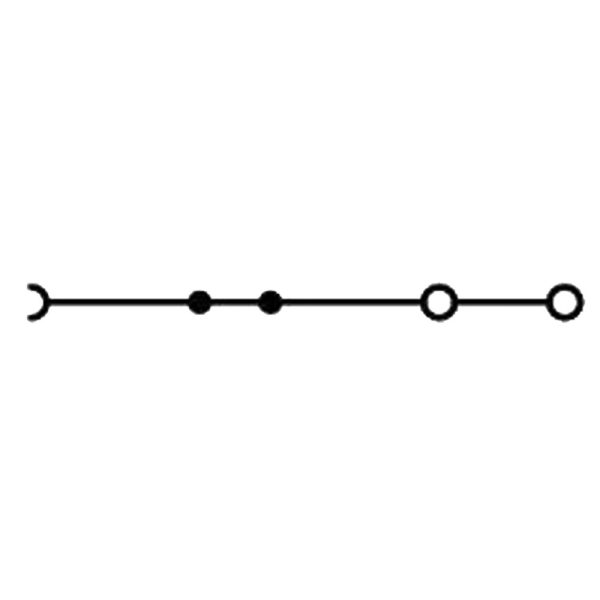 Clema sir cu deconectare Nul cu 2 conductori 2,5mmp Albastra Wago 2002-7214 3