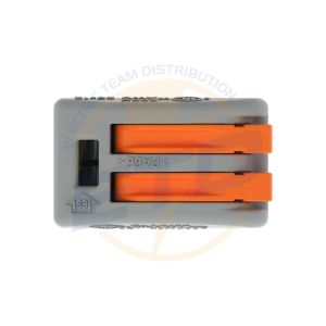 WAGO pentru toate tipurile de conductori; max. 4 mm; 2 conductori 222-412