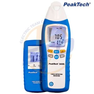 Detector profesional de cabluri electrice cu si fara tensiune PeakTech P 3435 Detector profesional de cabluri electrice cu si fara tensiune PeakTech P 3435